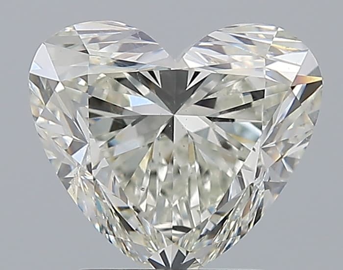 GIA | 2.5ct | Heart | K | SI1 | Very Good