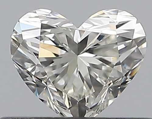 GIA | 0.41ct | Heart | J | VVS2 | Excellent