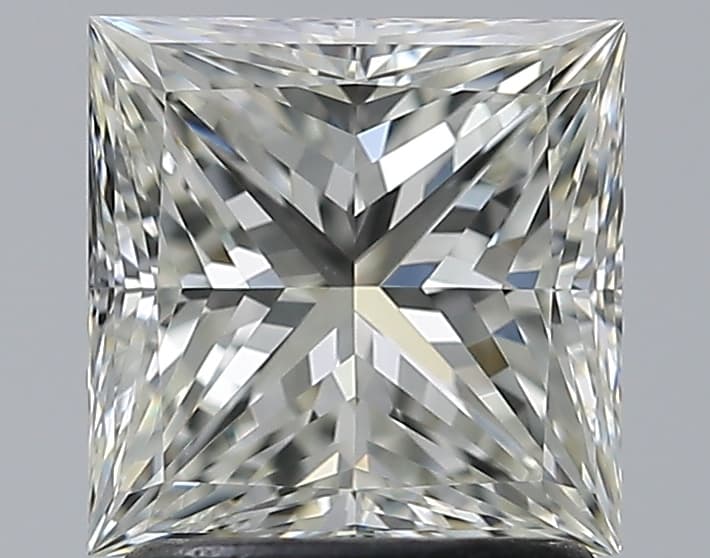 GIA | 1.7ct | Princess | J | VVS2 | Excellent