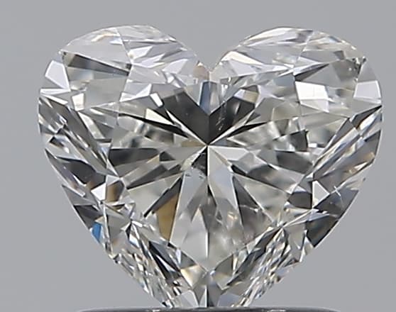 GIA | 0.98ct | Heart | H | SI1 | Excellent