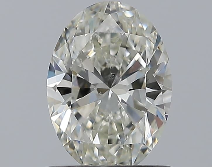GIA | 0.82ct | Oval | J | SI2 | Excellent