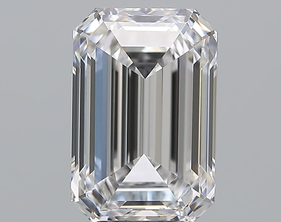GIA | 4.11ct | Emerald | D | VVS1 | Ideal