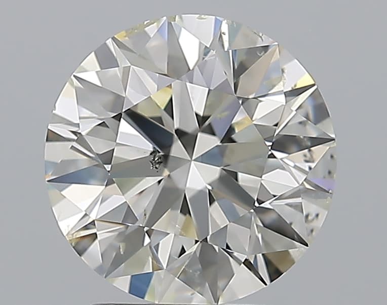 GIA | 2.51ct | Round | K | SI2 | Excellent