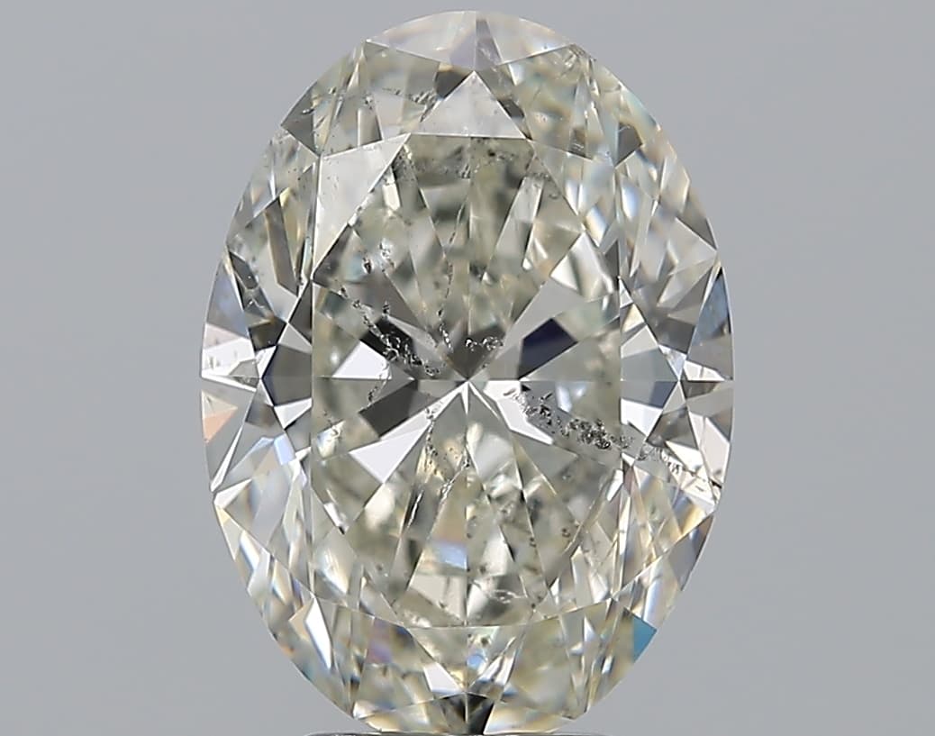 IGI | 4.01ct | Oval | I | SI2 | Ideal