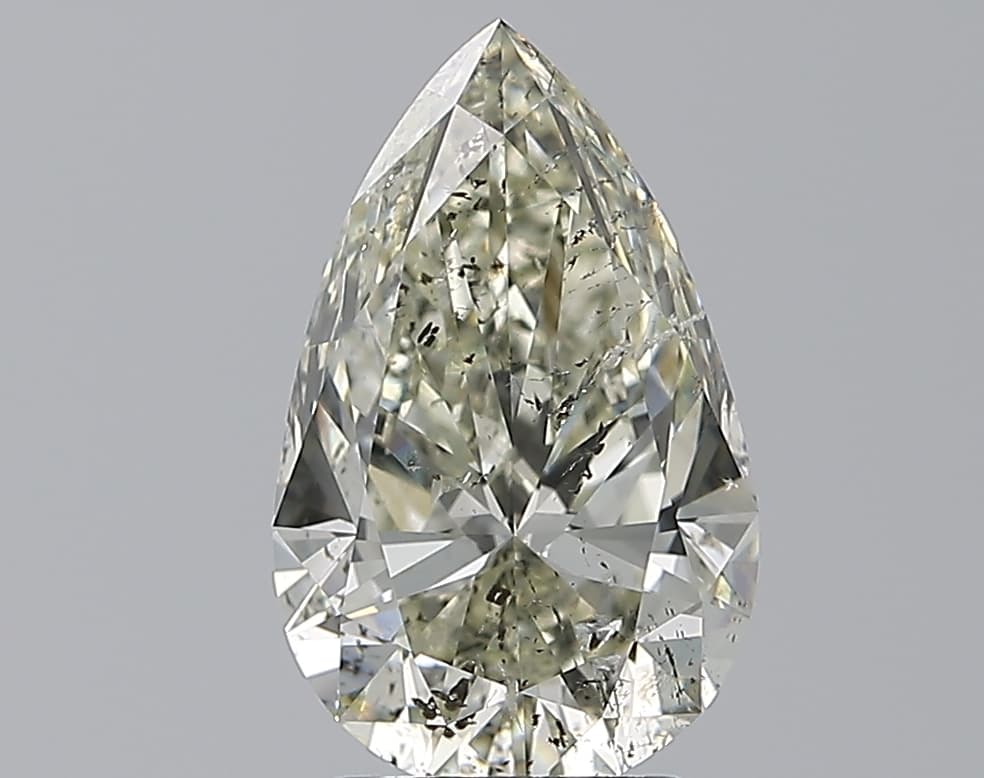 IGI | 2.52ct | Pear | J | SI2 | Ideal