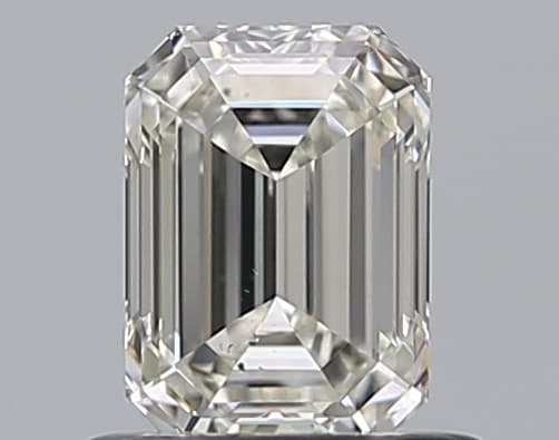 GIA | 0.66ct | Emerald | J | SI1 | Ideal