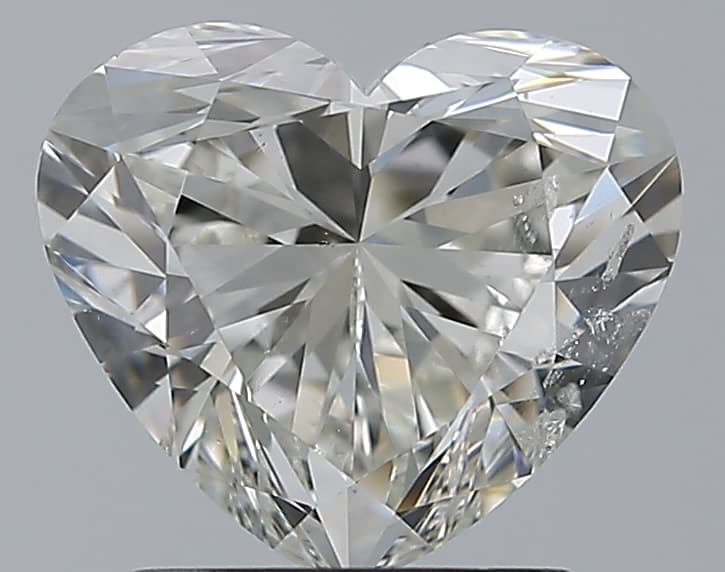 GIA | 2ct | Heart | J | SI2 | Ideal