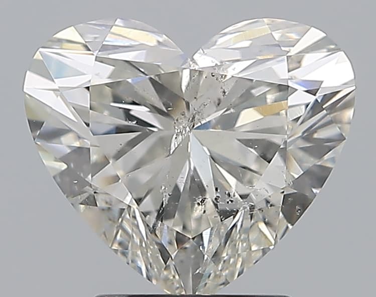 IGI | 2.71ct | Heart | H | SI2 | Ideal