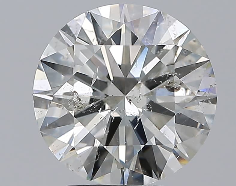 IGI | 3.01ct | Round | H | SI2 | Ideal