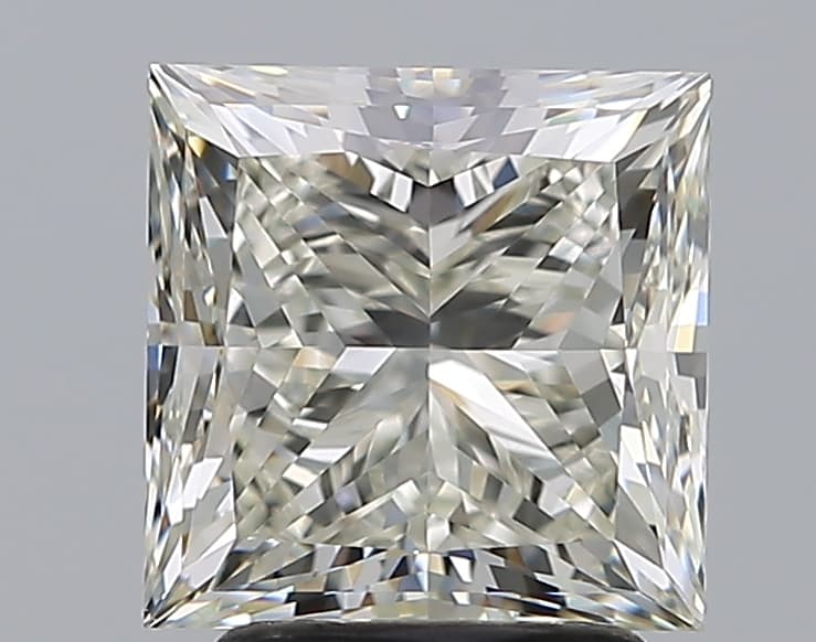 GIA | 3ct | Princess | K | VS2 | Very Good