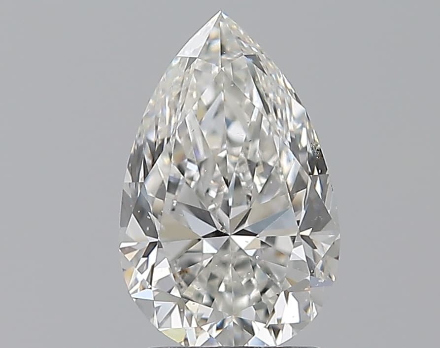 GIA | 2ct | Pear | G | SI1 | Ideal