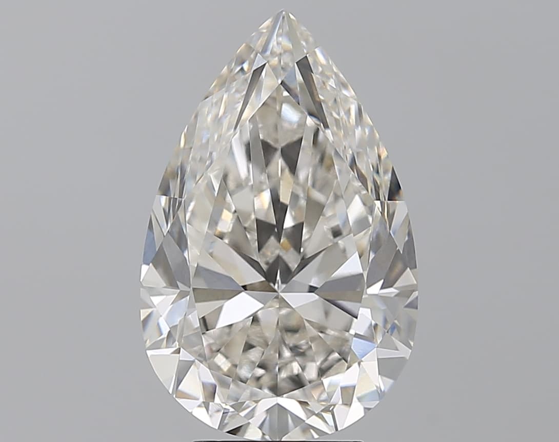 GIA | 5.26ct | Pear | H | VVS2 | Ideal