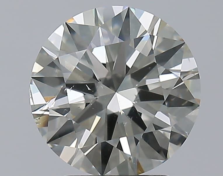 GIA | 2.52ct | Round | K | SI2 | Excellent