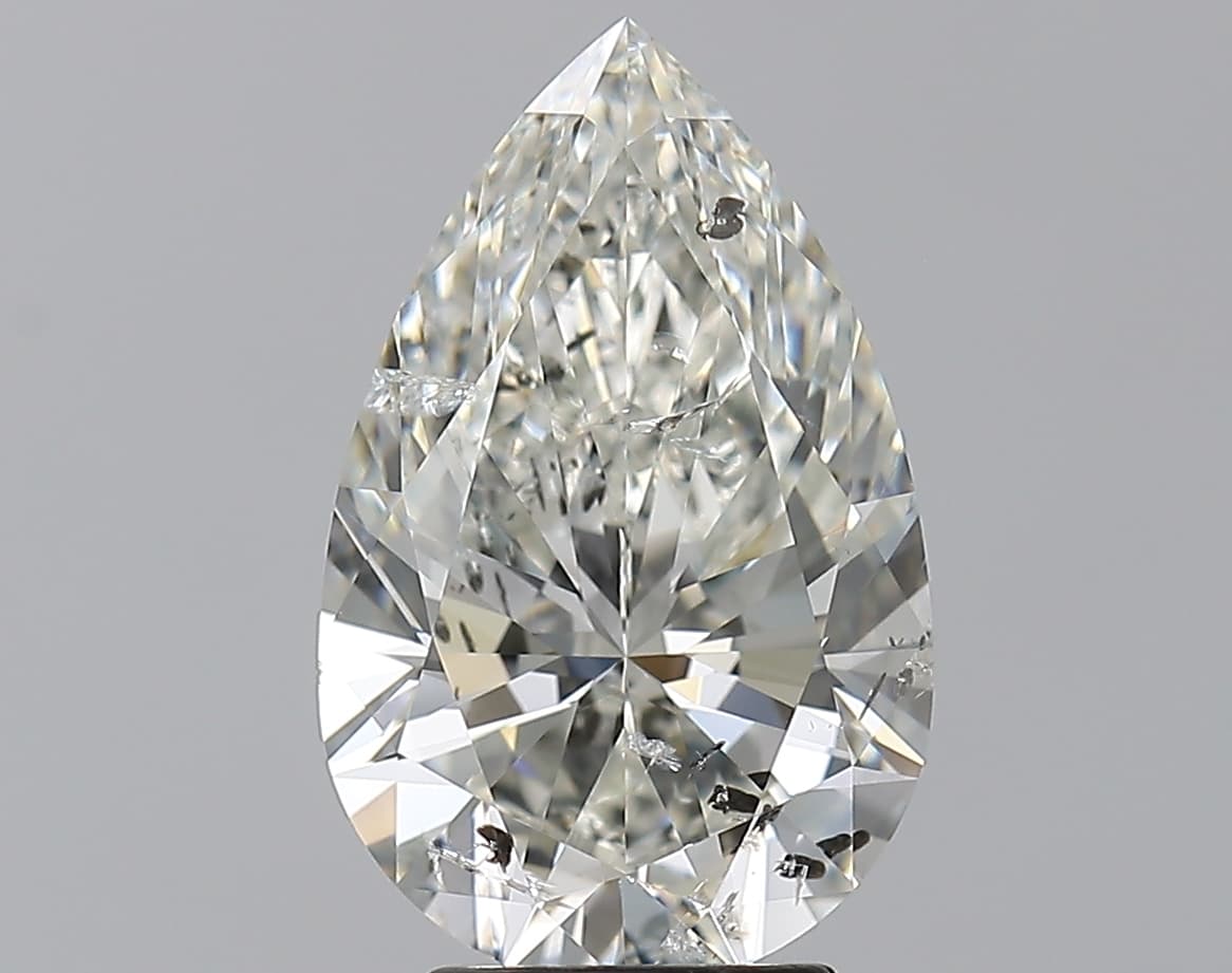 IGI | 4.01ct | Pear | H | SI2 | Very Good