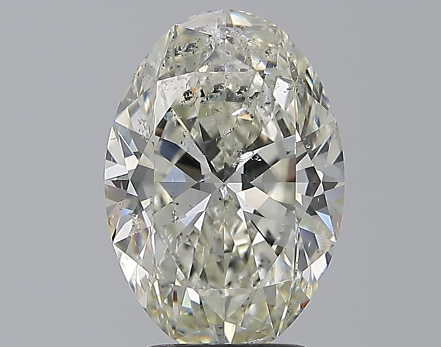 IGI | 3.26ct | Oval | I | SI2 | Ideal