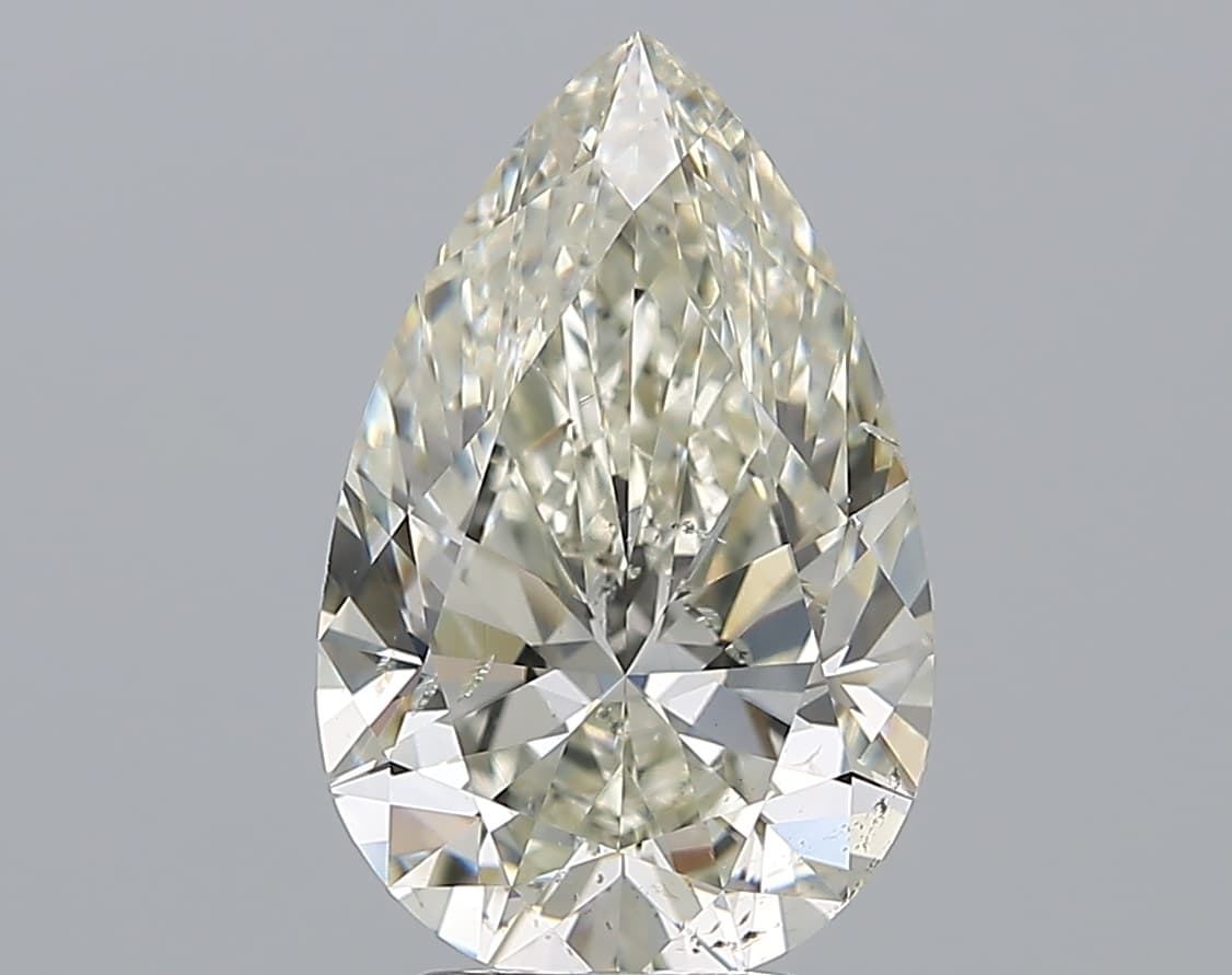 GIA | 3.52ct | Pear | K | SI2 | Ideal
