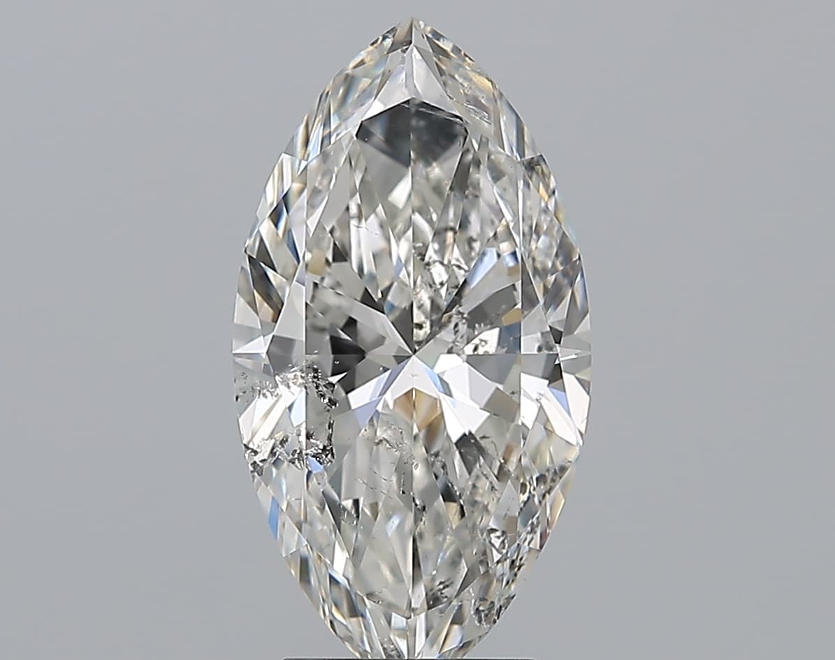 IGI | 3.01ct | Marquise | G | SI2 | Ideal