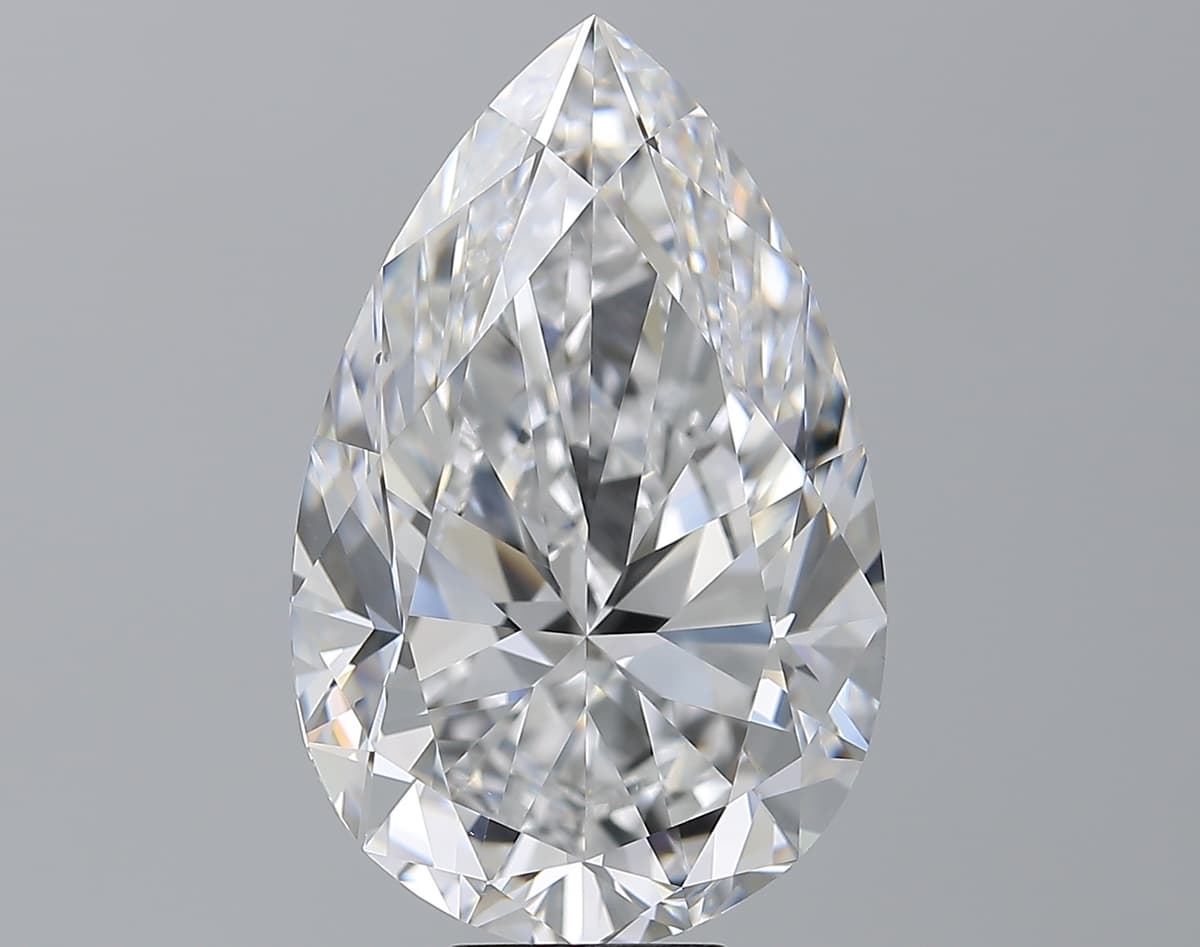 GIA | 10.01ct | Pear | D | VS1 | Ideal