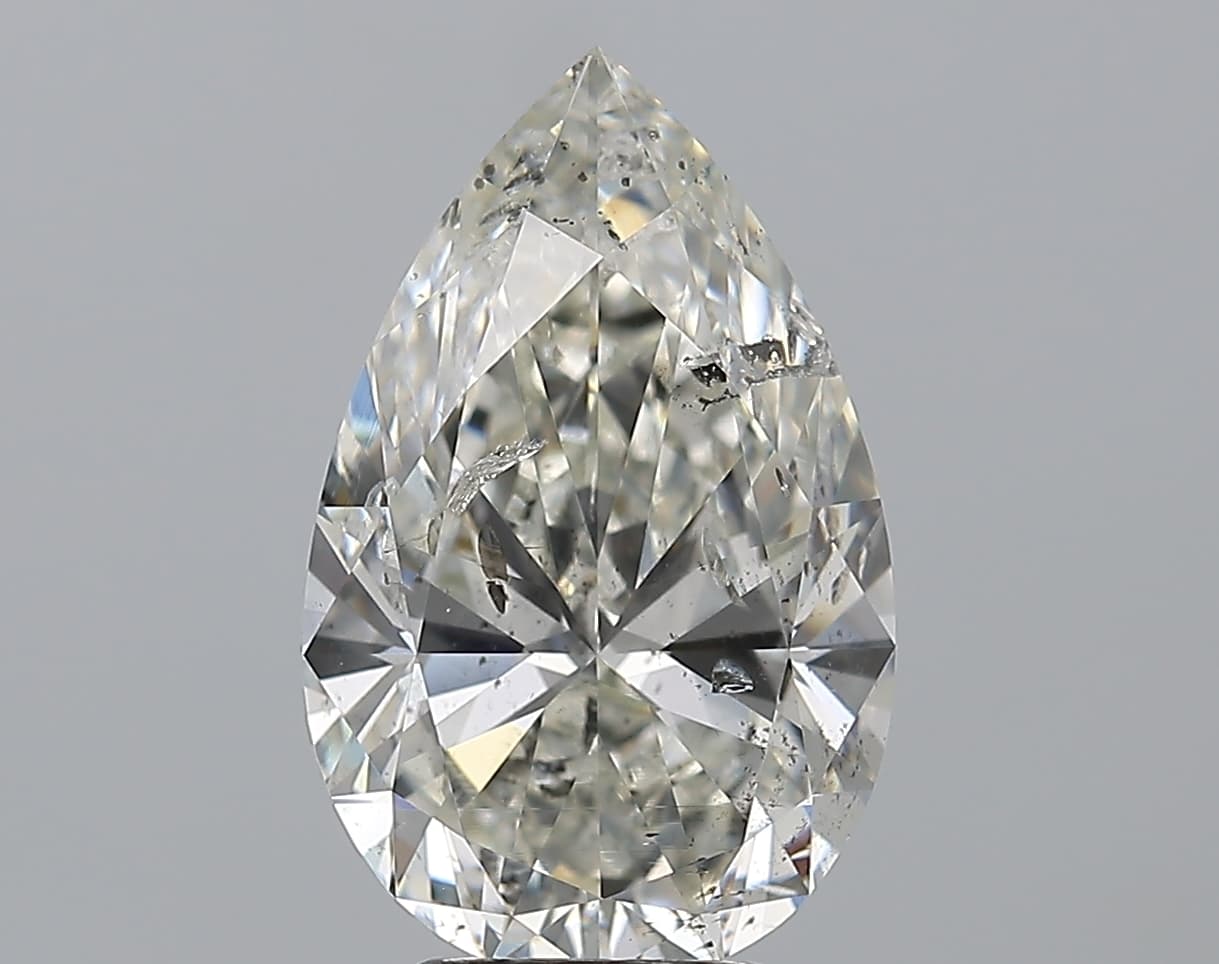 IGI | 4.01ct | Pear | H | SI2 | Ideal