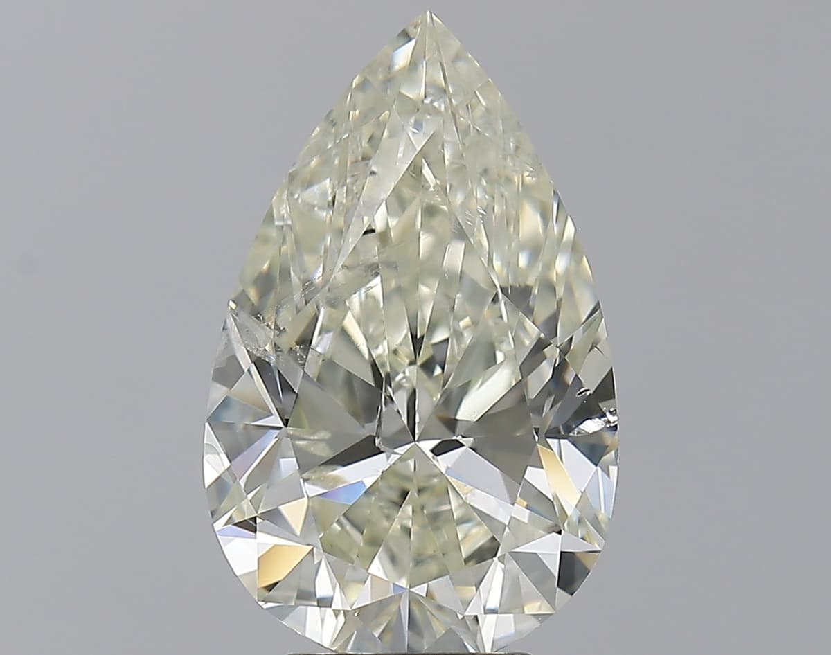 IGI | 5.01ct | Pear | K | SI2 | Ideal