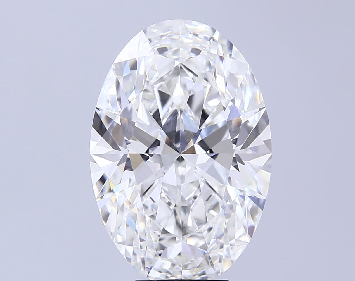 IGI | 7.6ct | Oval | F | VVS2 | Very Good