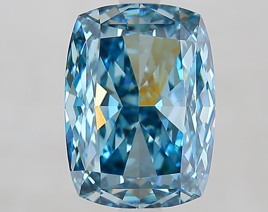 IGI | 3.61ct | Cushion | FANCY | VS1 | Excellent