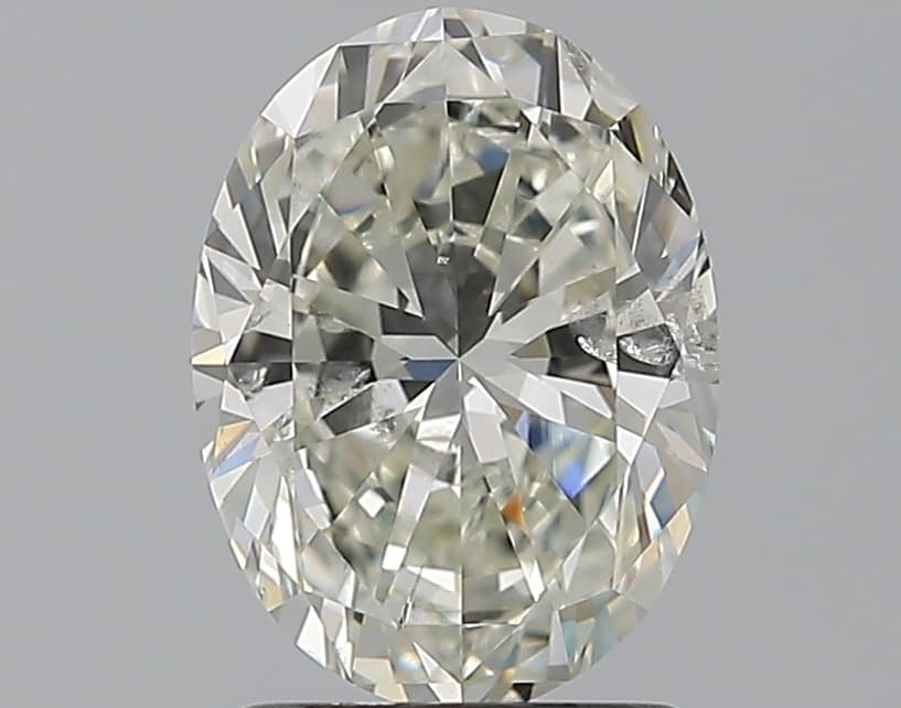 GIA | 1.7ct | Oval | J | SI2 | Excellent