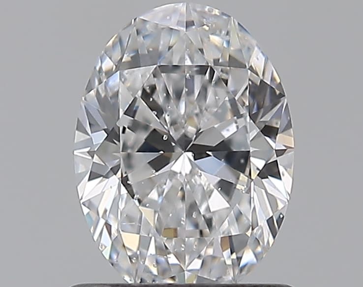 GIA | 0.81ct | Oval | D | SI2 | Excellent