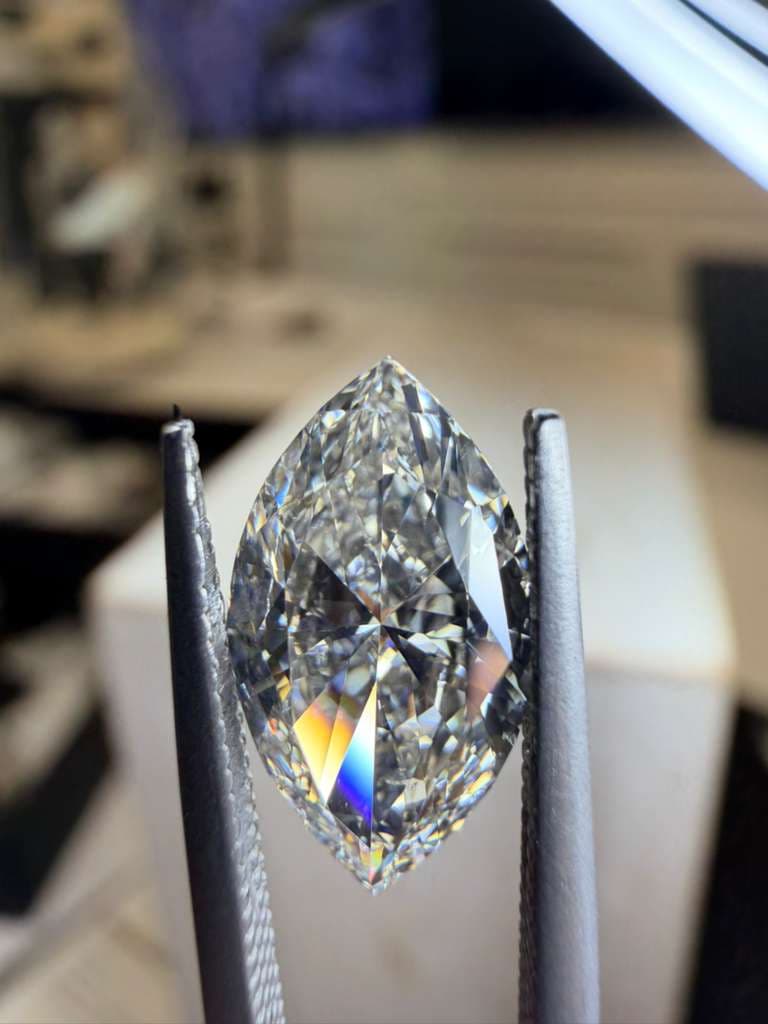 GIA | 2ct | Marquise | J | SI1 | Excellent