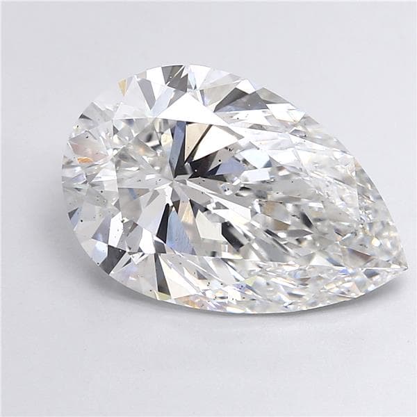 8.52ct | Pear | F | SI1 | Ideal