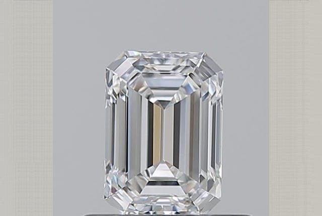 0.56ct | Emerald | F | VVS2 | Very Good