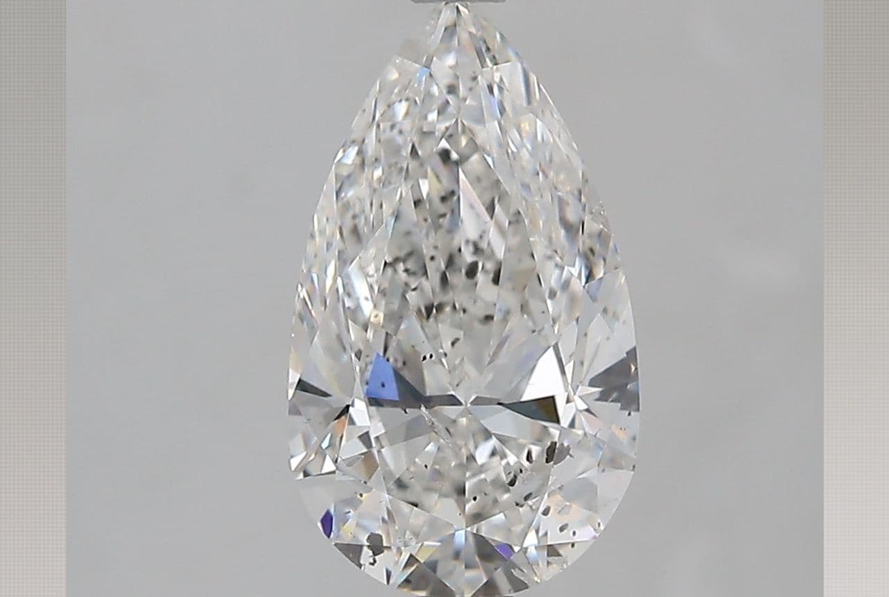 GIA | 2ct | Pear | D | SI2 | Excellent