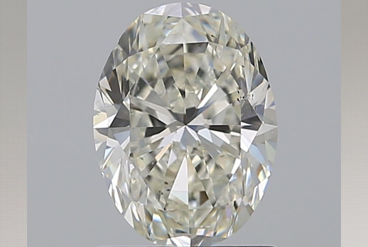 GIA | 1ct | Oval | J | VS2 | Ideal