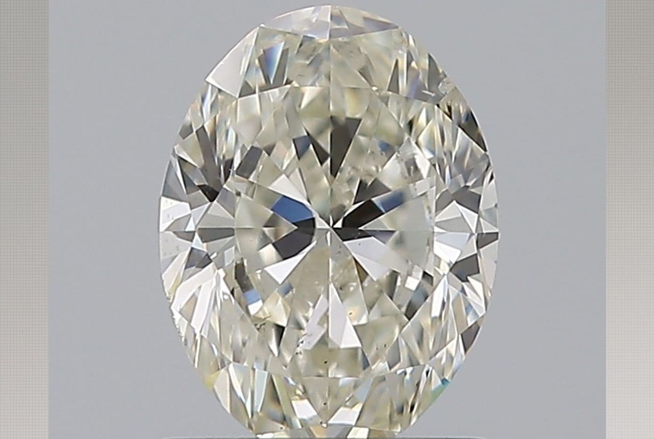 GIA | 1ct | Oval | J | SI1 | Very Good