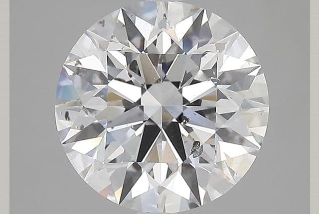 GIA | 3.7ct | Round | E | SI2 | Excellent