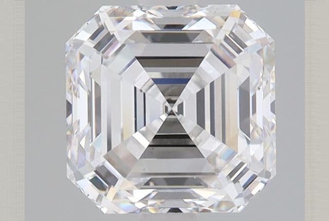 2.17ct | Asscher | F | VS1 | Ideal