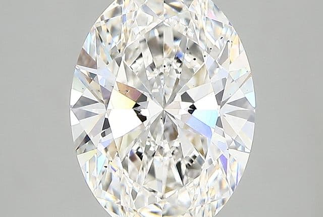 GIA | 3ct | Oval | F | SI1 | Ideal
