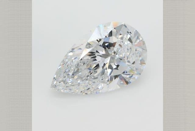 GIA | 4.1ct | Pear | D | VVS1 | Ideal