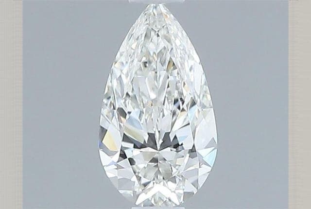 GIA | 0.6ct | Pear | H | VVS2 | Excellent