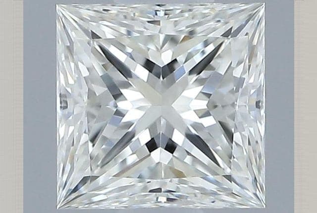 GIA | 0.5ct | Princess | I | VVS2 | Excellent