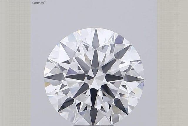 GIA | 8ct | Round | E | VS1 | Excellent
