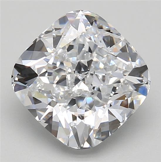 GIA | 2.61ct | Cushion | D | VVS2 | Excellent
