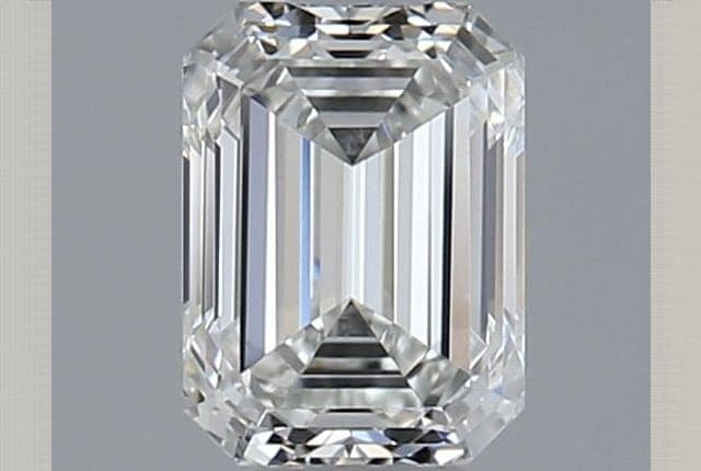 GIA | 0.41ct | Emerald | H | VVS1 | Ideal