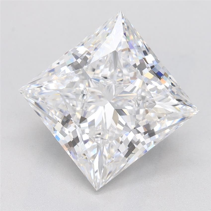 GIA | 3.67ct | Princess | D | VVS1 | Excellent