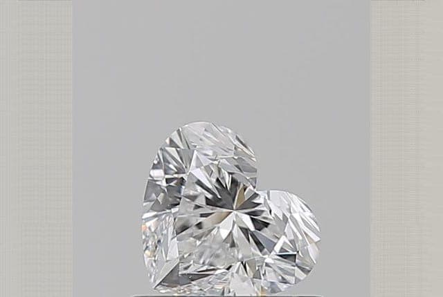 GIA | 0.6ct | Heart | D | SI1 | Excellent