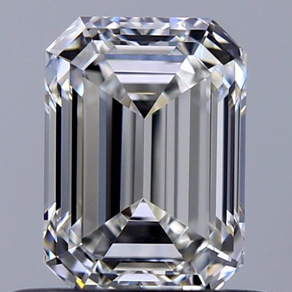 GIA | 0.6ct | Emerald | F | VVS2 | Ideal