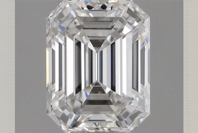 0.46ct | Emerald | D | VS2 | Very Good