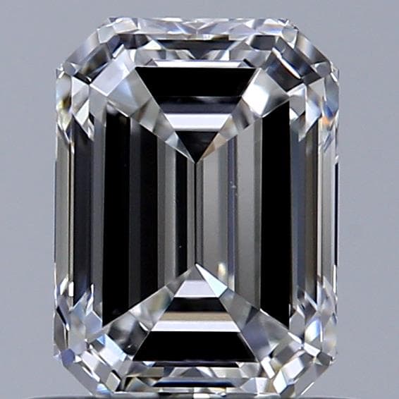 0.68ct | Emerald | F | VS1 | Ideal