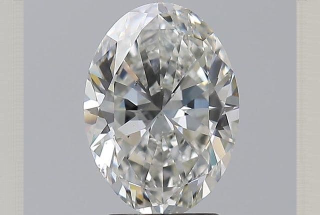 GIA | 2.5ct | Oval | H | SI1 | Excellent