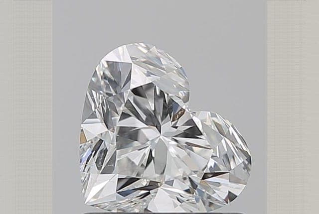 GIA | 0.91ct | Heart | F | SI2 | Excellent